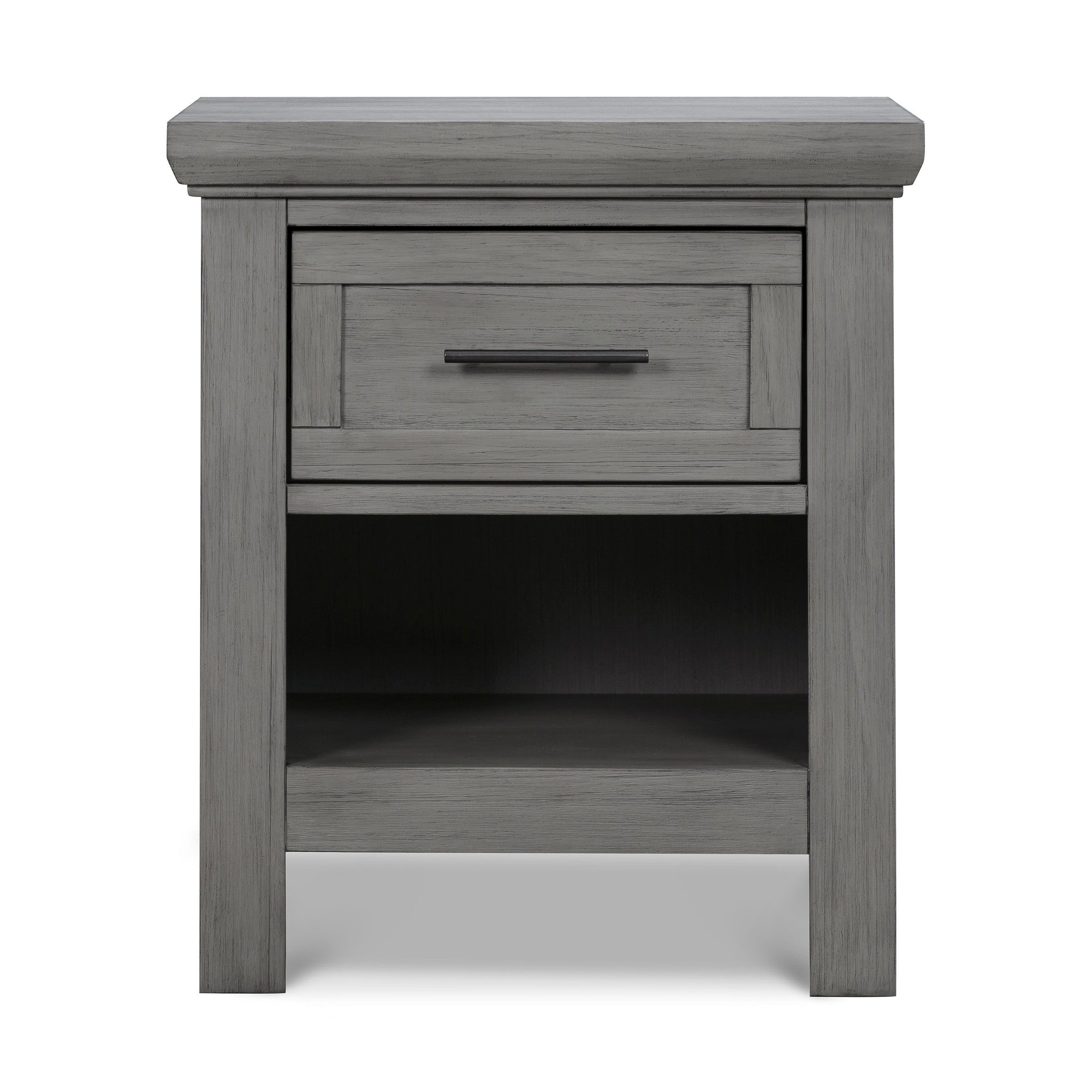 B14560WC,Emory Farmhouse Nightstand in Weathered Charcoal