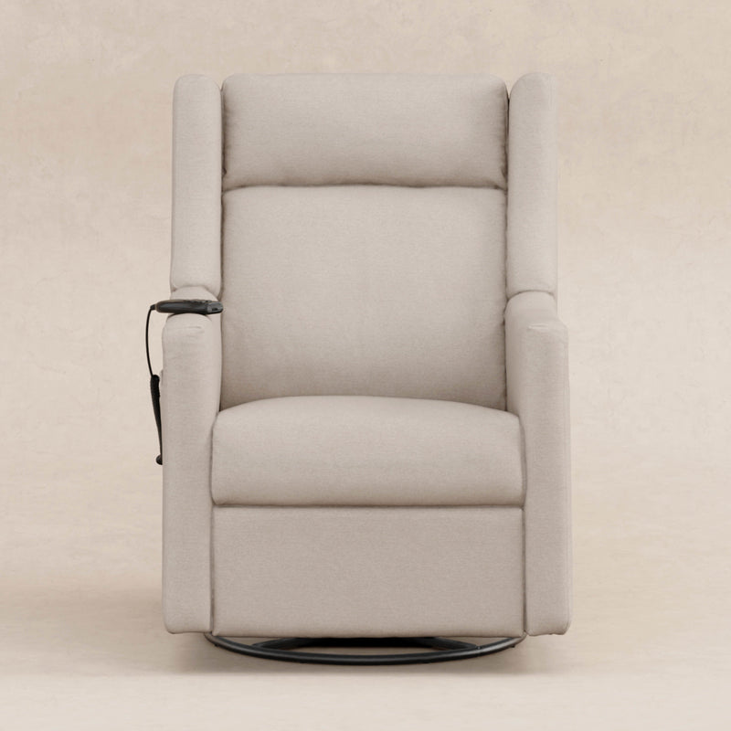 M11283PBEW,Kiwi Deluxe Power Glider Recliner w/Heat&Massage in Performance Beach Eco-Weave