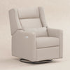 M11286PBEW,Kiwi Plus Power Glider Recliner w/ Power Headrest in Performance Beach Eco-Weave