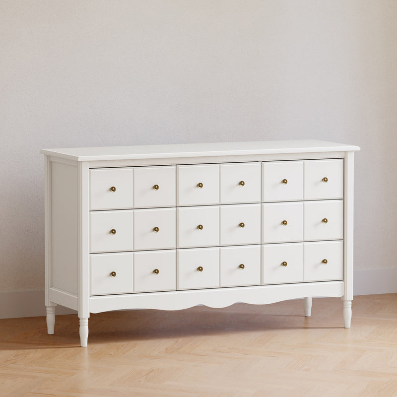 M7128RW,Liberty 9-Drawer Assembled Dresser in Warm White