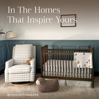 M7101NL,Liberty 3-in-1 Convertible Spindle Crib w/Toddler Bed Conversion Kit in Natural Walnut