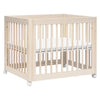 M23401NX,Yuzu 8-in-1 Convertible Crib w/All-Stages Conversion Kits in Washed Natural