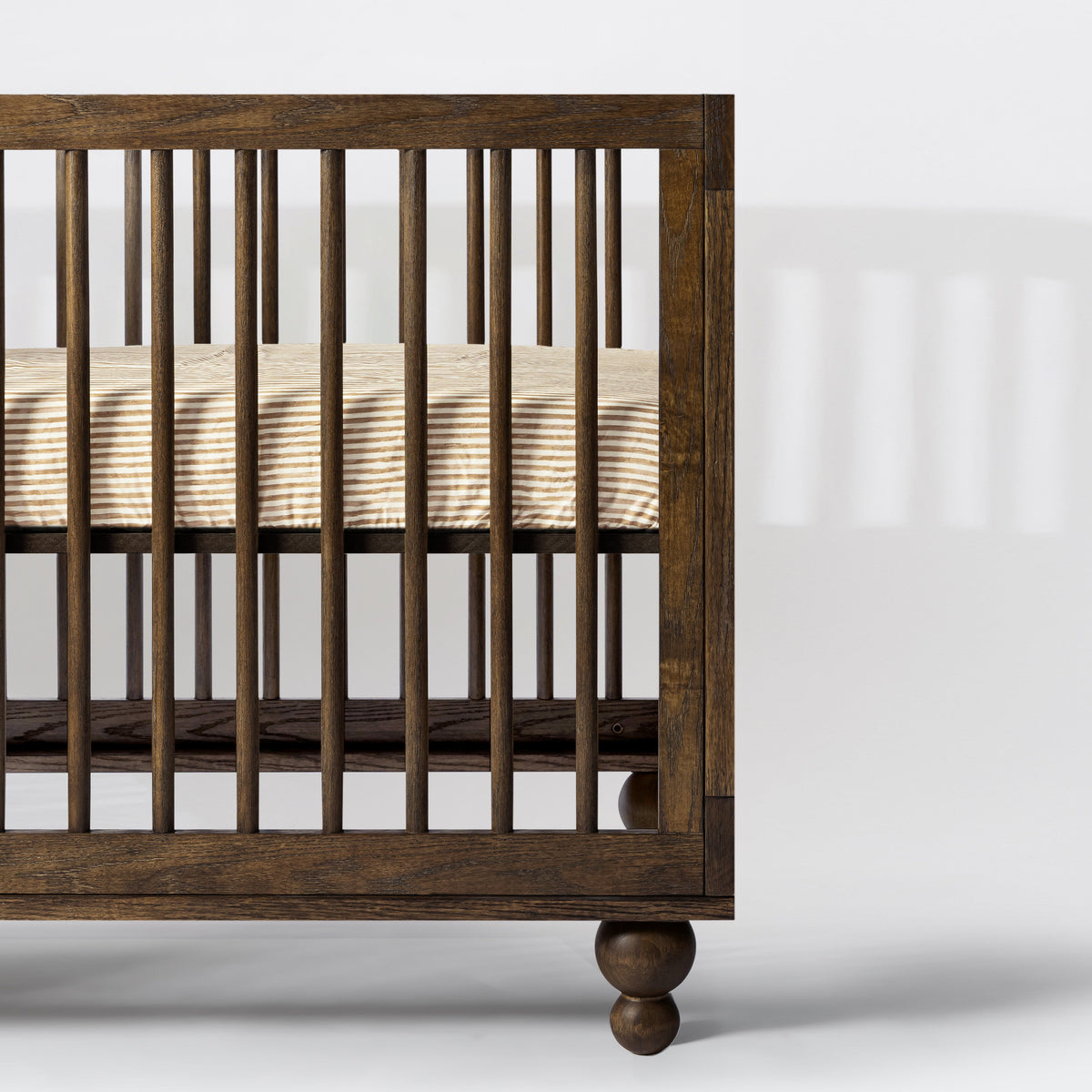 T34333AS,Nate Berkus x Babyletto All-Stages Midi Sheet in Autumn Stripe