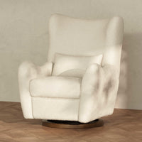 M34288PSWTB,Nate Berkus x Babyletto Westham Power Recliner in Performance Powder Slub Weave w/Toffee Base