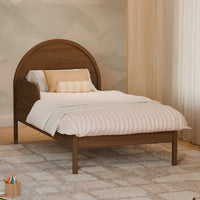 M25999NL,Twin/Full Bed Guardrail in Natural Walnut