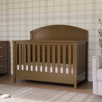 B26401LDF,Hemsted 4-in-1 Convertible Crib in Walnut Driftwood