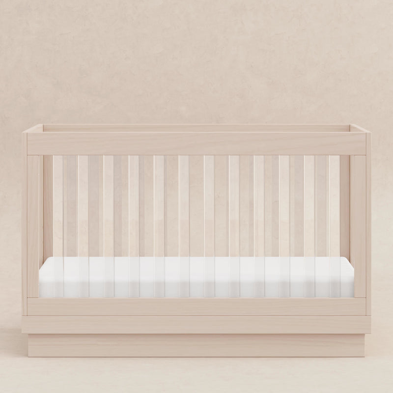 M8601KNX,Harlow 3-in-1 Convertible Crib w/Toddler Bed Conversion Kit in Washed Natural/