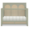 M24801FSPSEW,Eloise 4-in-1 Convertible Crib in French Sage and Performance Sand Eco-Weave