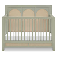 M24801FSPSEW,Eloise 4-in-1 Convertible Crib in French Sage and Performance Sand Eco-Weave