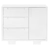 M23423W,Yuzu 3-Drawer Changer Dresser in White