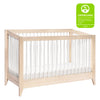 M10301NXW,Sprout 4-in-1 Convertible Crib w/Toddler Bed Conversion Kit in W Natural/White