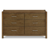 B26416LDF,Hemsted 6-Drawer Assembled Dresser in Walnut Driftwood