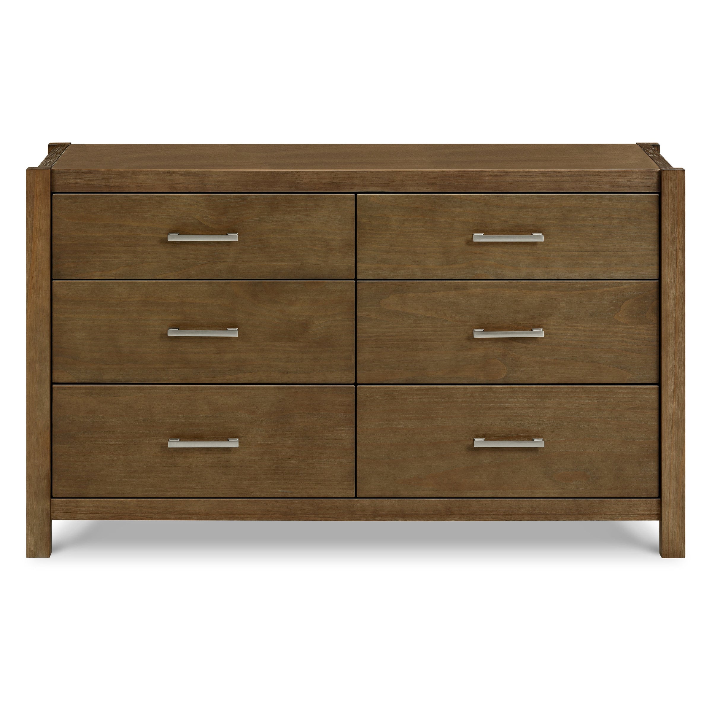 B26416LDF,Hemsted 6-Drawer Assembled Dresser in Walnut Driftwood
