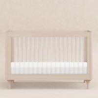 M9001KNX,Lolly 3-in-1 Convertible Crib w/Toddler Conversion Kit in Washed Natural/Acrylic