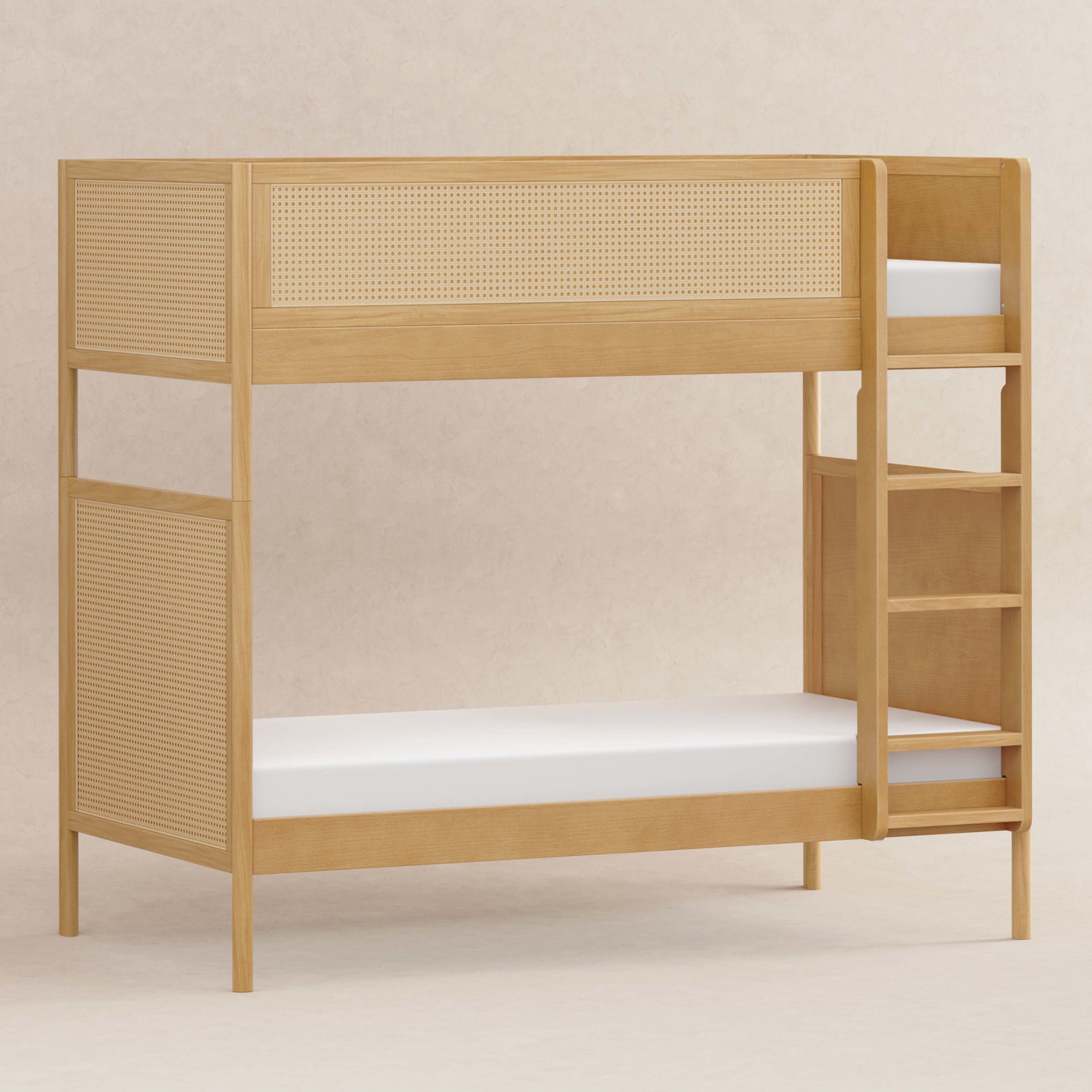 M25994HYNC,Bondi Cane Convertible Bunk Bed in Honey