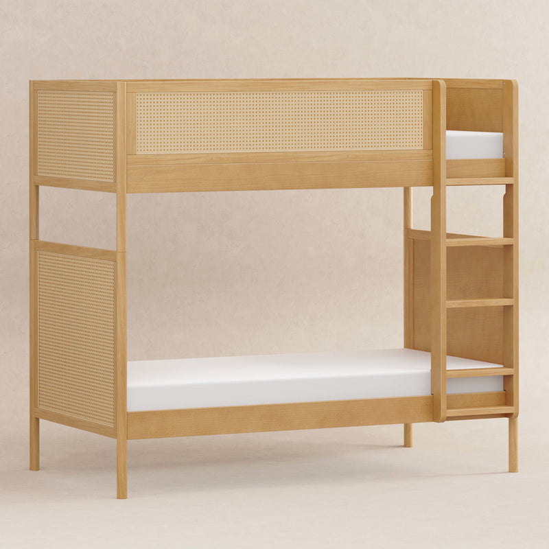 M25994HYNC,Bondi Cane Convertible Bunk Bed in Honey