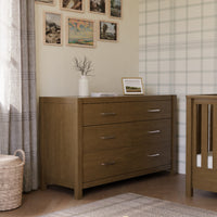 B26416LDF,Hemsted 6-Drawer Assembled Dresser in Walnut Driftwood