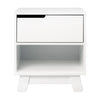M4260W,Hudson Nightstand with USB Port in White