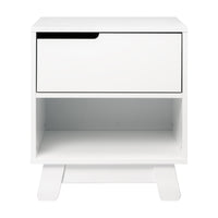 M4260W,Hudson Nightstand with USB Port in White