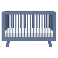 M4201CVB,Hudson 3-in-1 Convertible Crib w/Toddler Bed Conversion Kit in Cove Blue