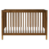 M12901NLGLD,Gelato 4-in-1 Convertible Crib w/Toddler Conversion Kit in Natural Walnut Gold Ft