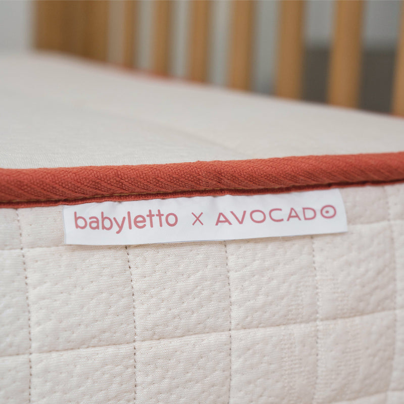M53103A,Babyletto x Avocado Organic Mini Crib Mattress 100% Nontoxic