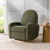 M23188OBLB,Nami Glider Recliner w/ Electronic Control and USB in Olive Boucle w/Light Wood Base