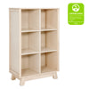 M4211NX,Hudson Cubby Bookcase in Washed Natural
