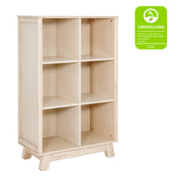 M4211NX,Hudson Cubby Bookcase in Washed Natural