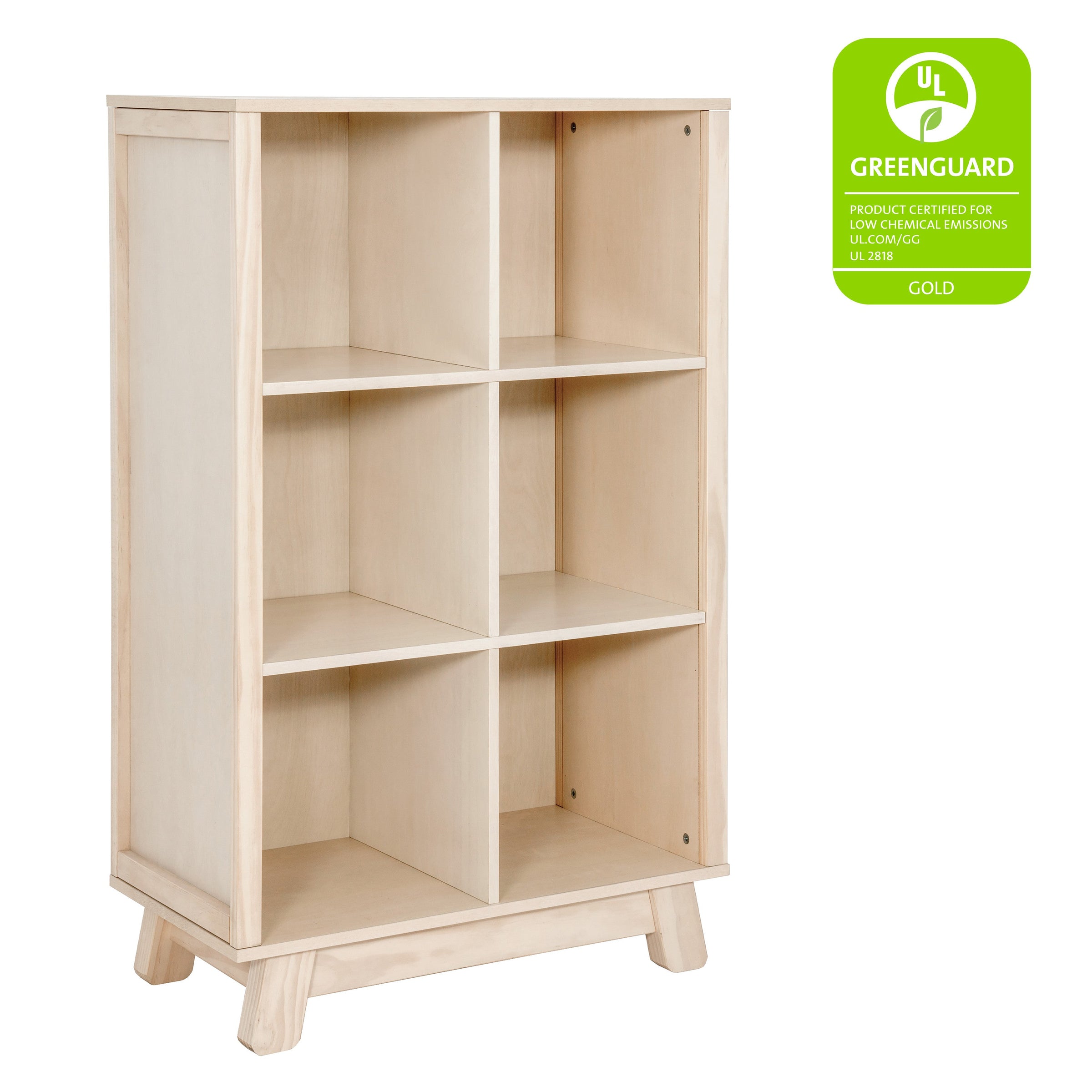 M4211NX,Hudson Cubby Bookcase in Washed Natural