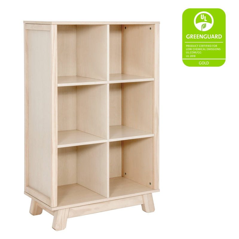 M4211NX,Hudson Cubby Bookcase in Washed Natural