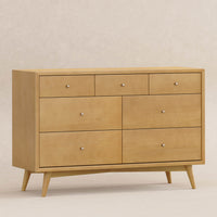 M15916HY,Palma 7-Drawer Double Dresser  Assembled in Honey