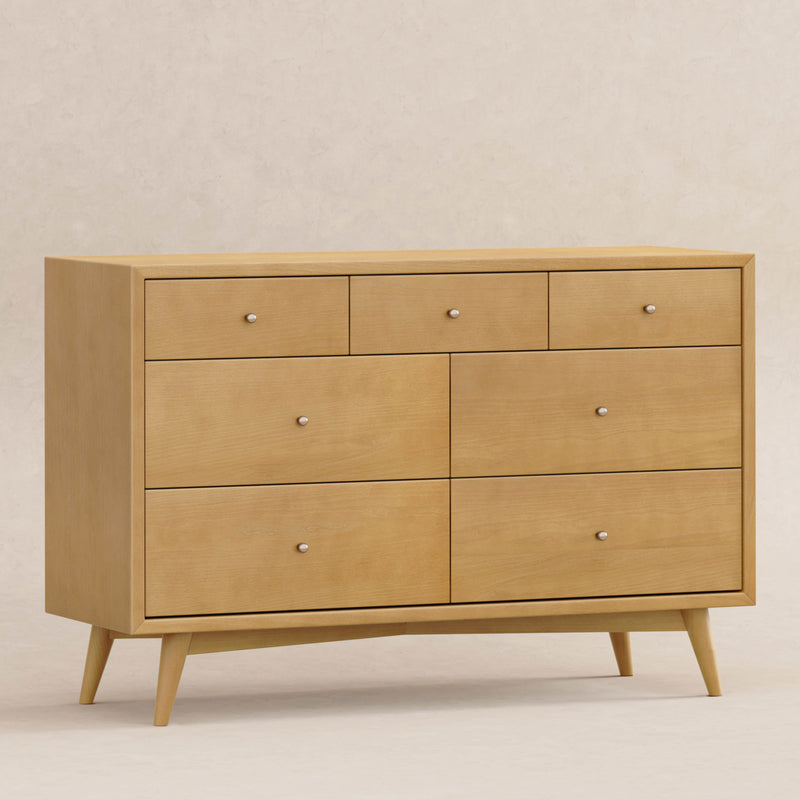 M15916HY,Palma 7-Drawer Double Dresser  Assembled in Honey