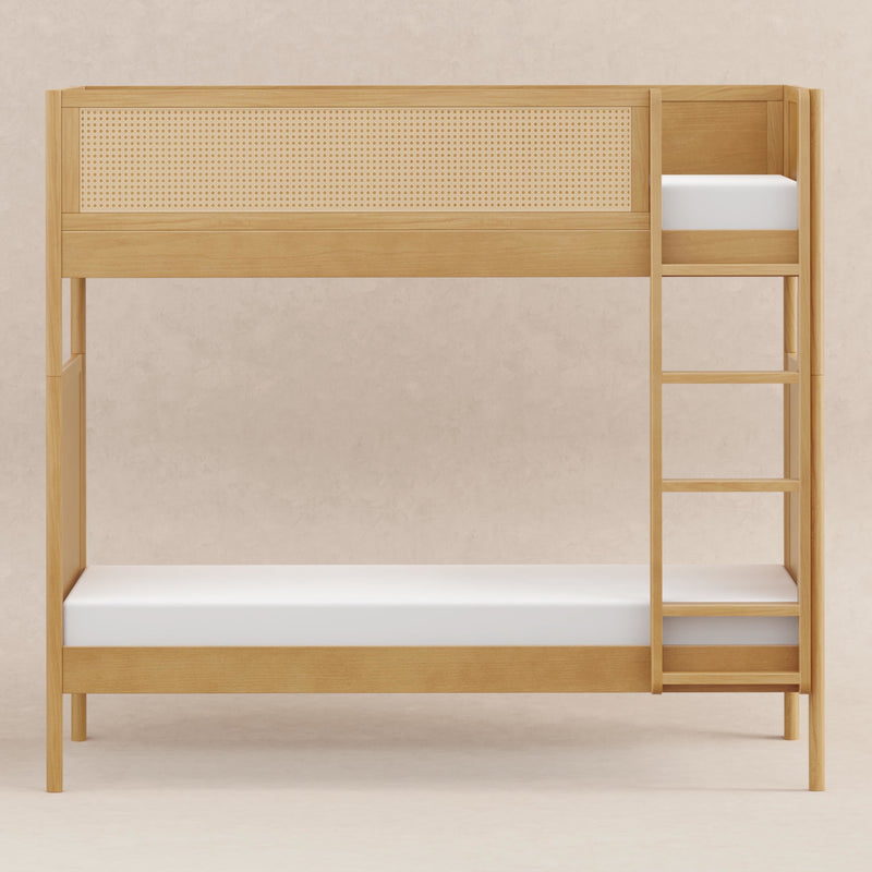 M25994HYNC,Bondi Cane Convertible Bunk Bed in Honey