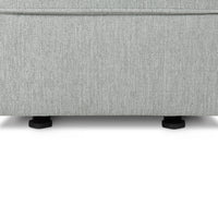 M17285FWLG,Willa/Alden Gliding Ottoman in Feathered Grey Weave