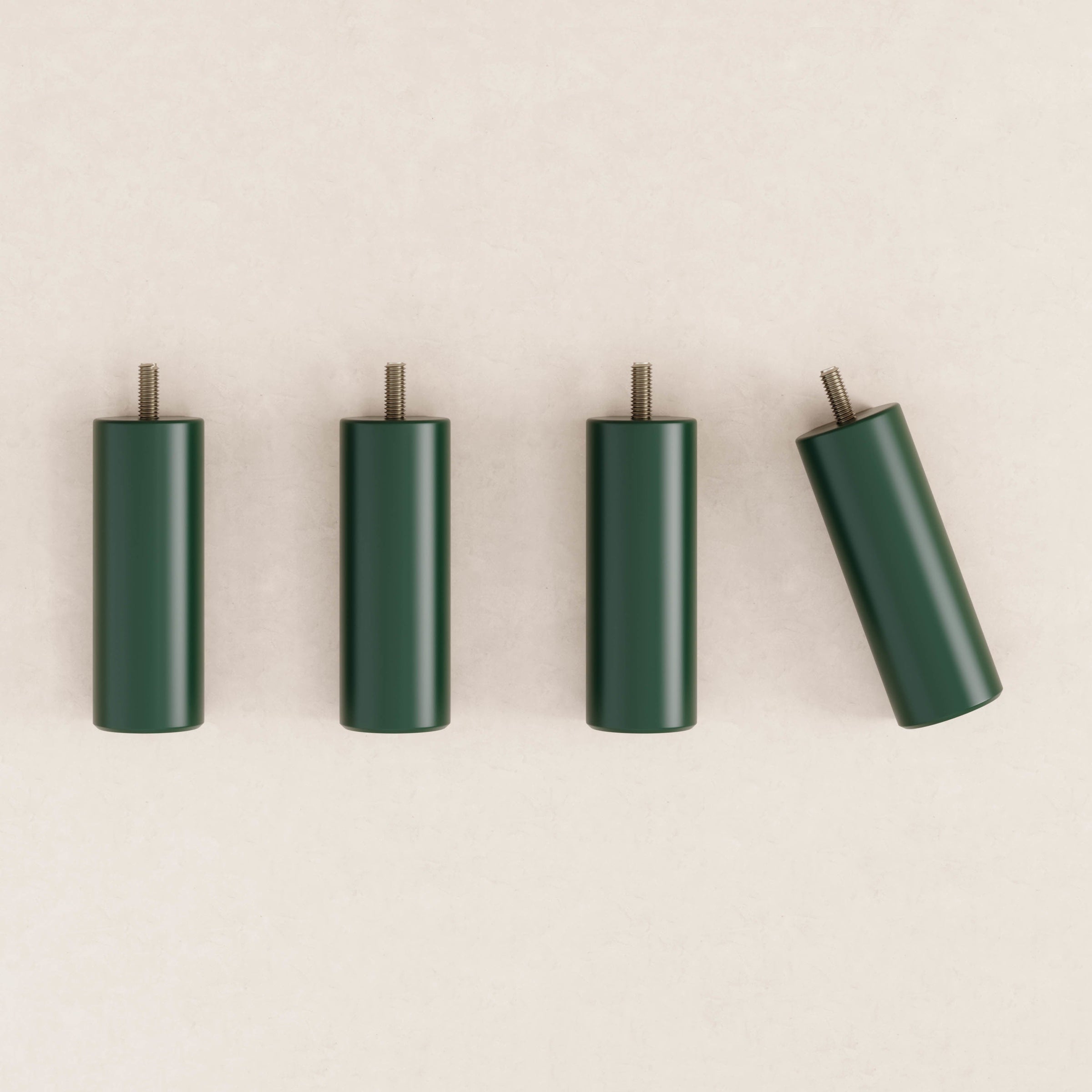 M12970FRGR,Gelato Feet Set in Forest Green