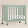 M6698LS,Origami Mini Crib in Light Sage