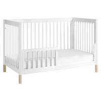M12901WNX,Gelato 4-in-1 Convertible Crib w/Toddler Conversion Kit in White  NX Feet