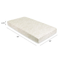 T29235,Oat Stripe Muslin Crib Sheet in GOTS Certified Organic Cotton