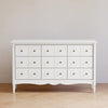 M7128RW,Liberty 9-Drawer Assembled Dresser in Warm White