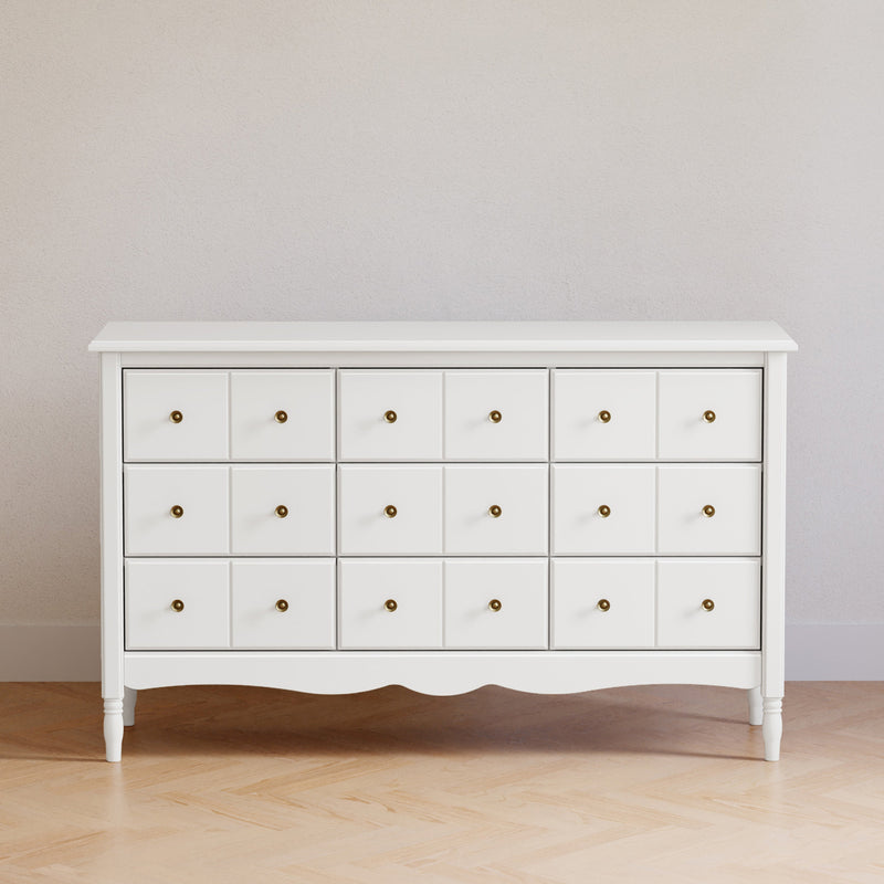 M7128RW,Liberty 9-Drawer Assembled Dresser in Warm White