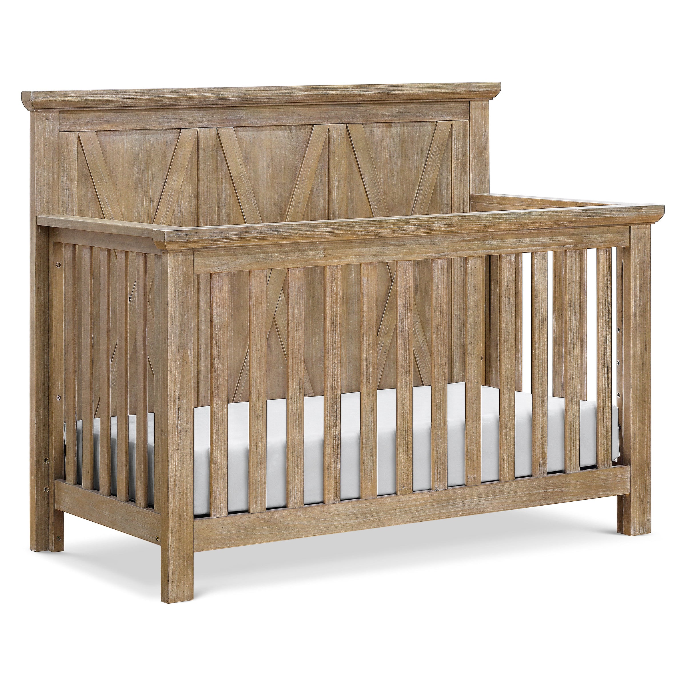 B14501DF,Emory Farmhouse 4-in-1 Convertible Crib in Driftwood