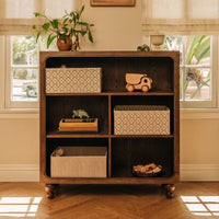 M33314TE,Nate Berkus x Babyletto Astre Assembled Bookcase in Toffee