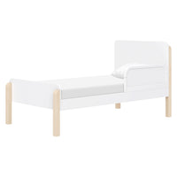 M18469WNX,TipToe Twin Bed in White and Washed Natural
