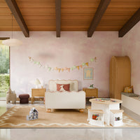 M31720WNX,Nessa Nesting Play Table in White and Washed Natural