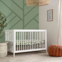 M12901WNX,Gelato 4-in-1 Convertible Crib w/Toddler Conversion Kit in White  NX Feet