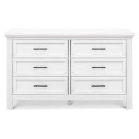 B14516LW,Emory Farmhouse 6-Drawer Dresser in Linen White