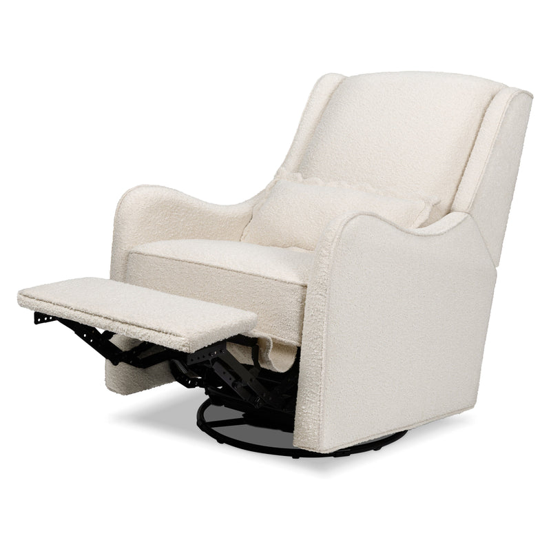 M27787WB,Devon Recliner and Swivel Glider in Ivory Boucle