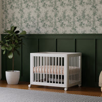 M23401W,Yuzu 8-in-1 Convertible Crib w/All-Stages Conversion Kits in White