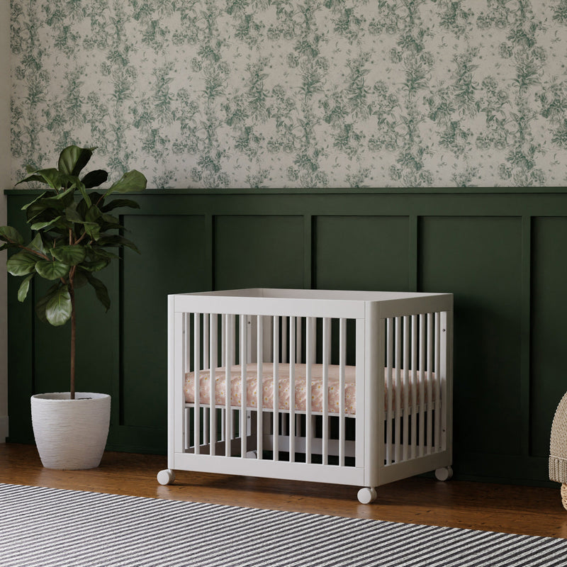 M23401W,Yuzu 8-in-1 Convertible Crib w/All-Stages Conversion Kits in White